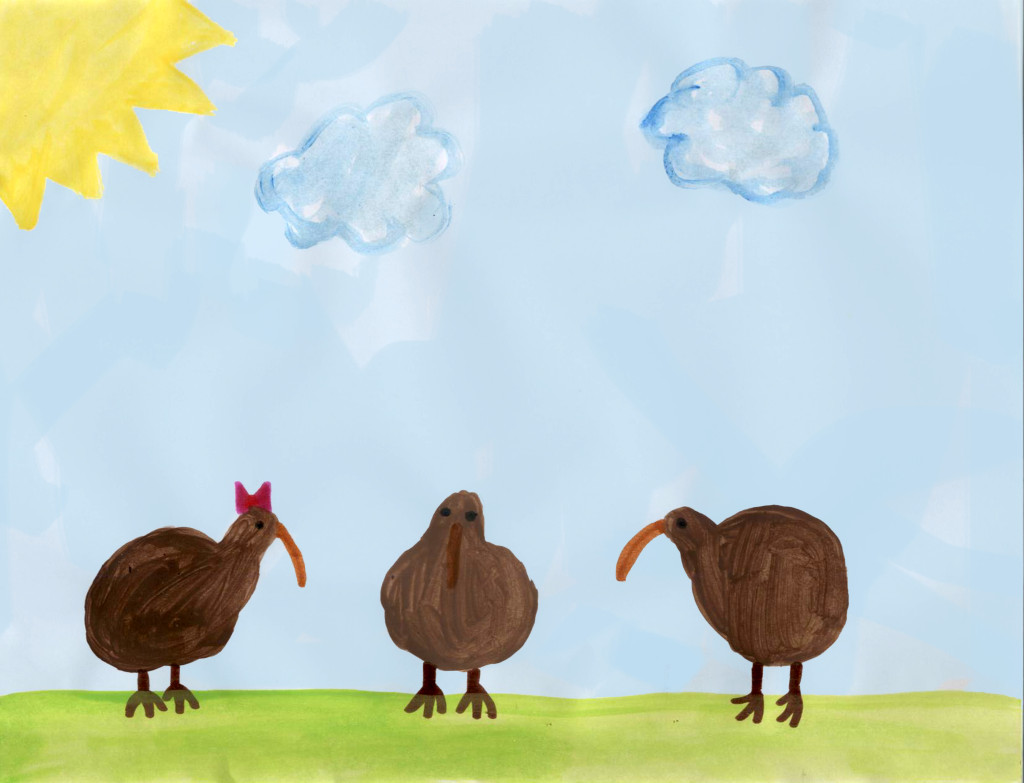 Kiwis - from The Adventures of Sally the Kiwi by Ashlee Craft