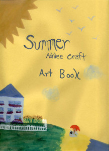 Summer Poetry Art Book by Ashlee Craft