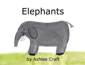 Elephants (Wonderful Wildlife, Book 6) by Ashlee Craft - Cover