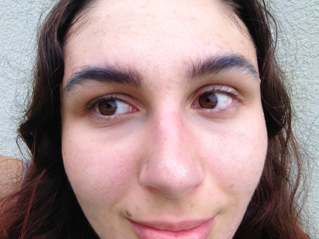 Purple & Blue Colorful Eyebrows