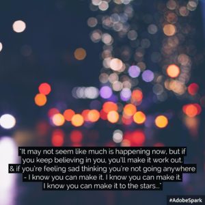 I Know You Can Make It Lyric Art by Ashlee Craft